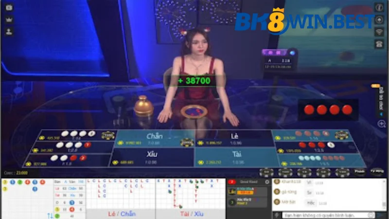 “Quân vị” trong xóc đĩa BK8