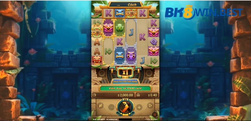 Luật quay hũ Aztec Gold Treasure BK8